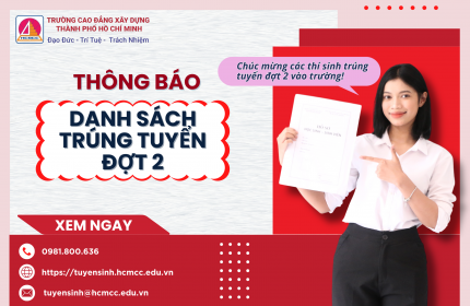 KẾT QUẢ XÉT TUYỂN NĂM 2025 - ĐỢT 2