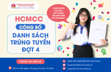 KẾT QUẢ XÉT TUYỂN NĂM 2025 - ĐỢT 4