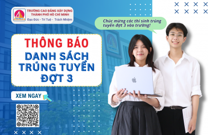 KẾT QUẢ XÉT TUYỂN NĂM 2025 - ĐỢT 3