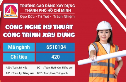 CHỌN XÂY DỰNG - CHỌN TRƯỜNG CAO ĐẲNG XÂY DỰNG TP.HCM